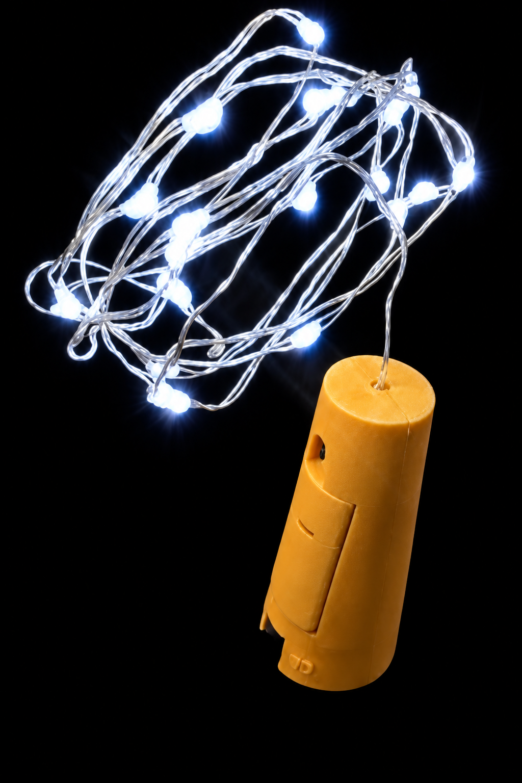 20 NANOLED TAPPO DECO' FILO MODELABBILE A BATT.