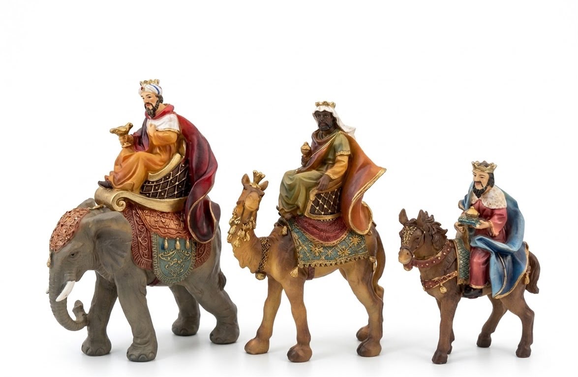 TRIS RE MAGI SU ANIMALI