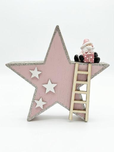 STELLA CON BABBO NATALE