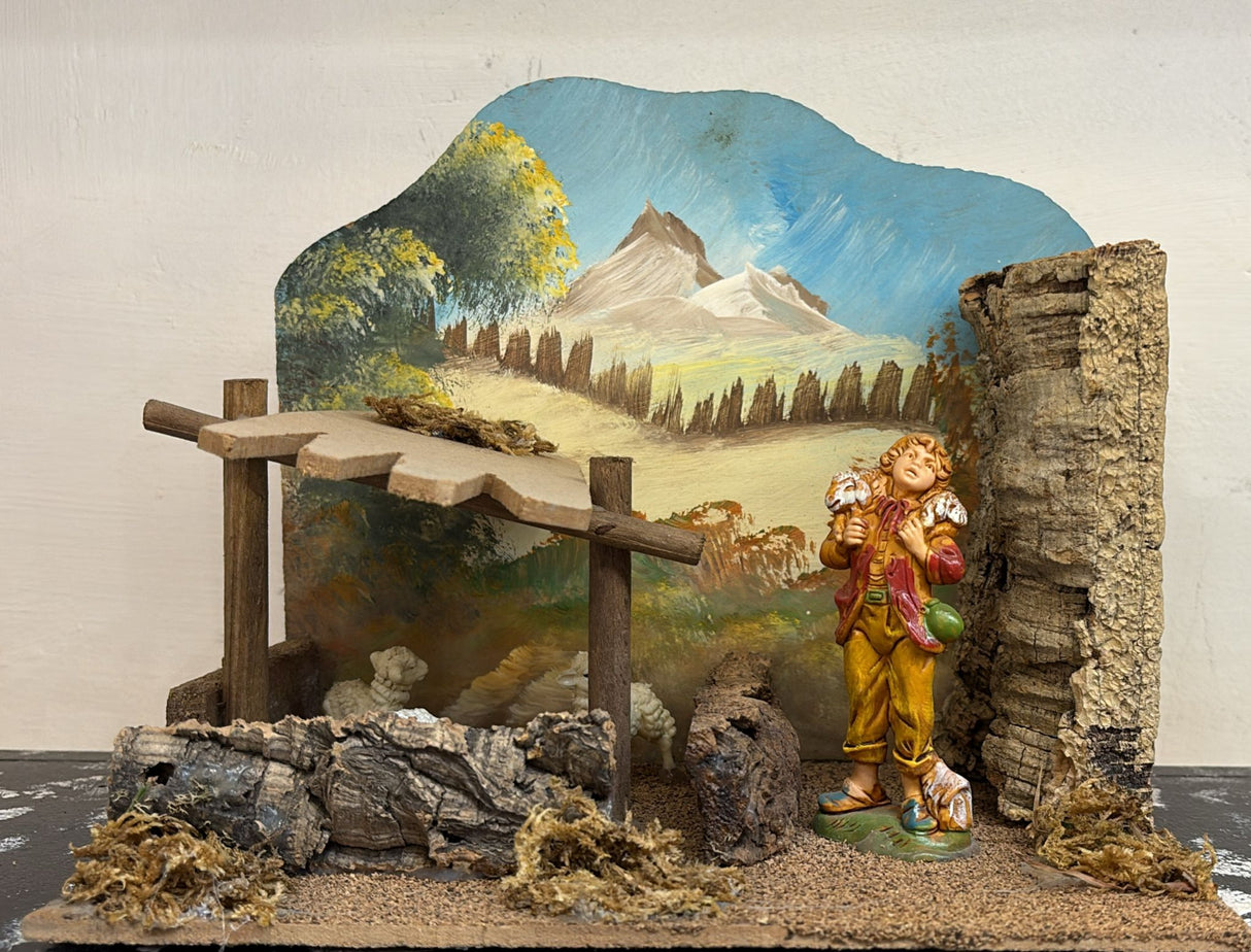 AMBIENTAZIONE RECINTO CON PASTORE F317