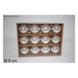 SFERE SILVER IN PLASTICA