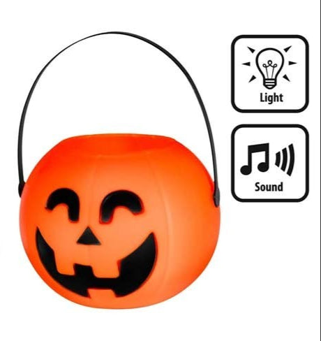 ZUCCA CONTENITORE SONORA E LUMINOSA