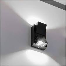 APPLIQUE DOPPIA ILLUMINAZIONE NERO