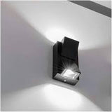 APPLIQUE DOPPIA ILLUMINAZIONE NERO