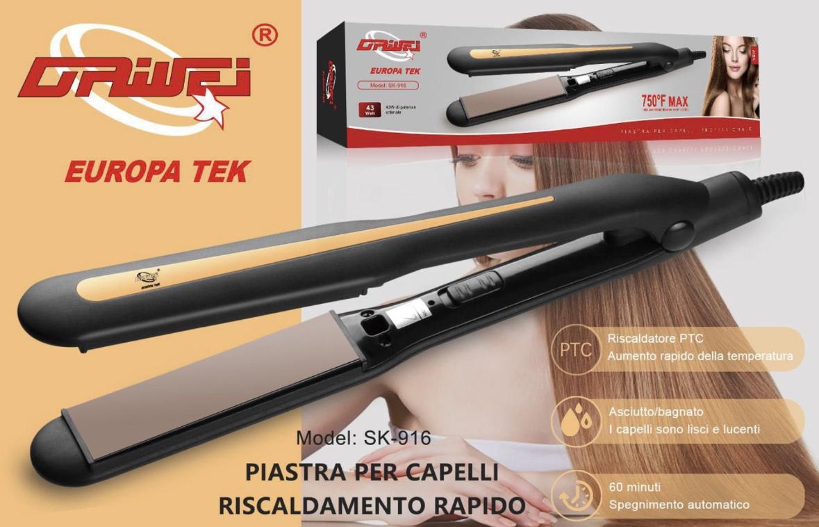 PIASTRA PER CAPELLI PROFESSIONALE