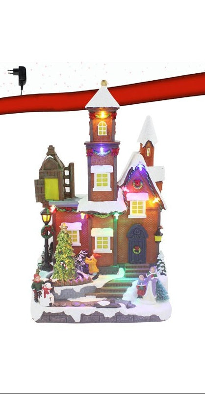 GIOSTRINA CON CASA LUCI E SUONI