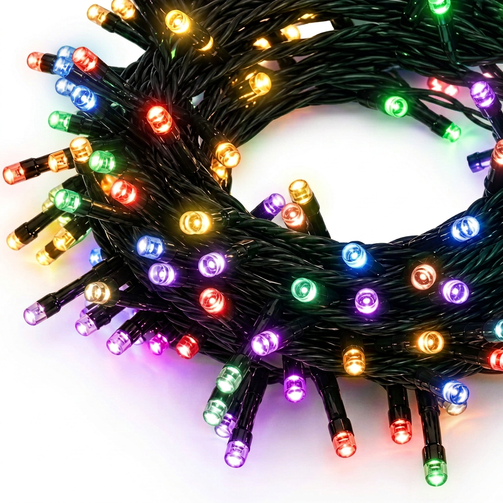 300 LED FILO VERDE RGB