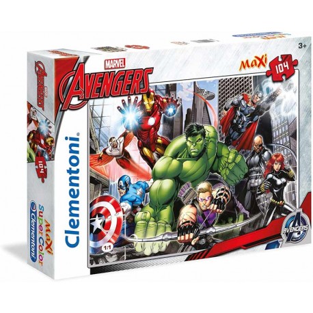 AVENGERS PUZZLE 104 PZ MAXI