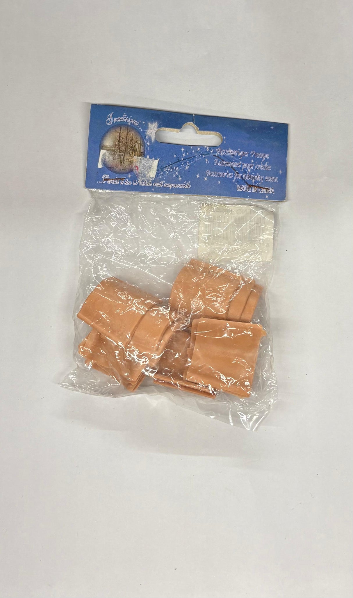 SET TEGOLE EFFETTO TERRACOTTA CM 2