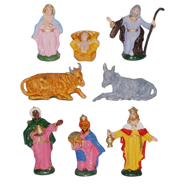 NATIVITÀ 8 PZ CM 6.5