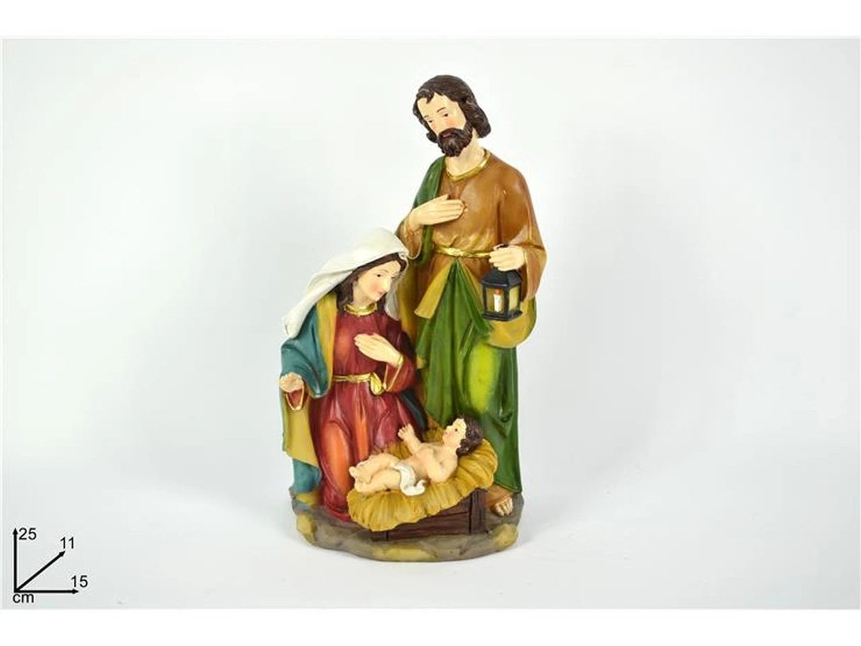 NATIVITÀ IN RESINA 25CM
