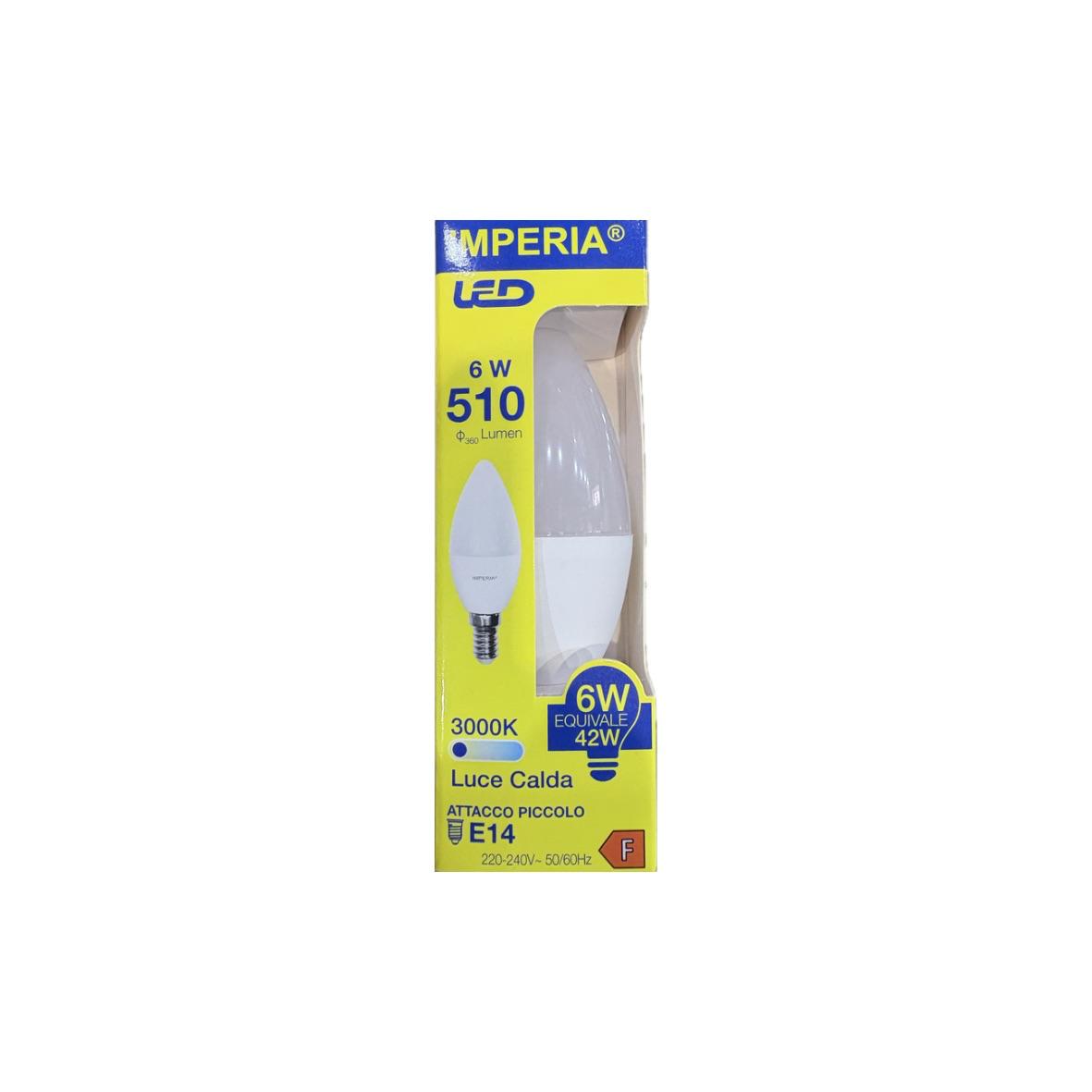 OLIVA LED E14 6W