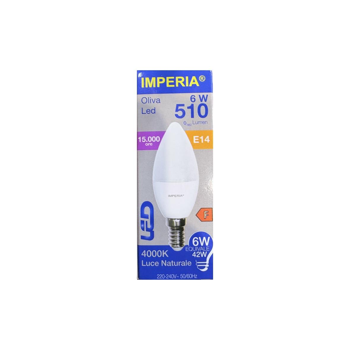 OLIVA LED E14 6W