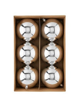 SFERE SILVER IN PLASTICA