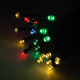 180 LED A BATTERIA FILO VERDE